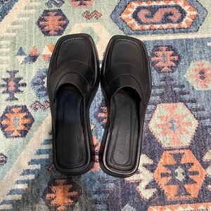 Alohas Loafers Black Vegan Leather NWOT